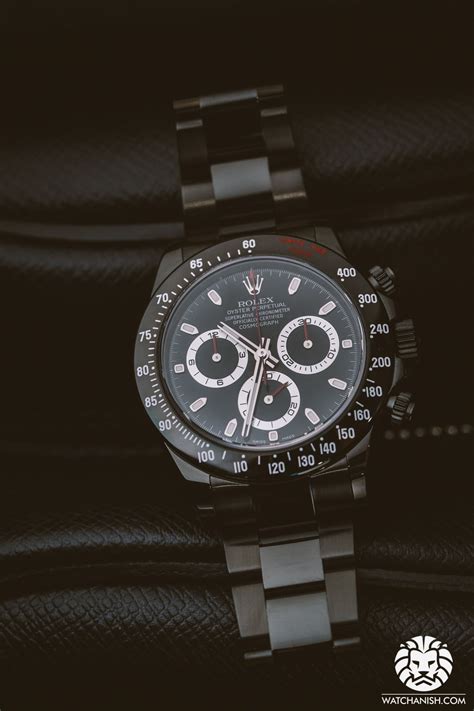 rolex daytona stealth titan black replica|are rolex daytona watches real.